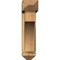 Ekena Millwork Westlake Arts and Crafts Rough Sawn Bracket w/ Offset Brace, Western Red Cedar, 6"W x 24"D x 24"H BKT0604X24X24WTL03RWR - alternate 2